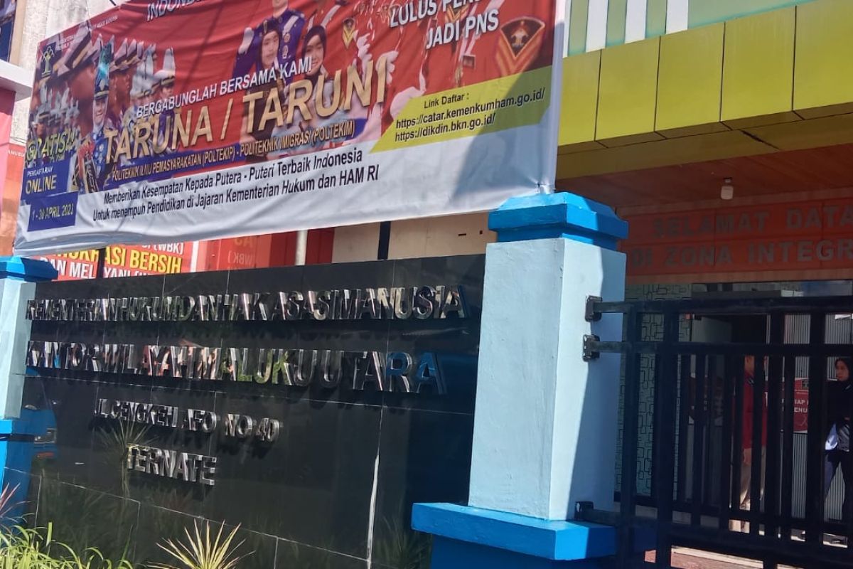 Kemenkumham Maluku Utara latih kemandirian warga binaan