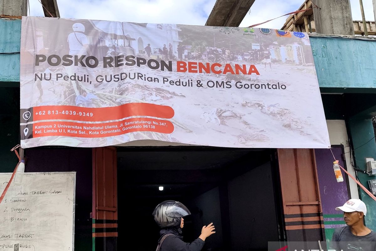 Gusdurian Gorontalo mendirikan posko gabungan respon bencana