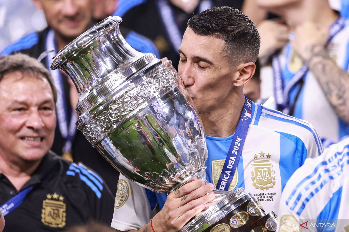 Di Maria sebut juara Copa America pensiun dengan cara sempurna