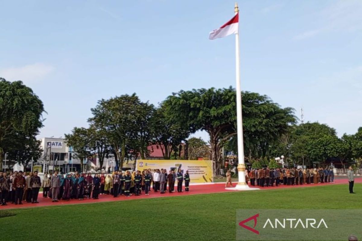 Upacara di Balai Kota jadi awal kegiatan hari koperasi di Balikpapan