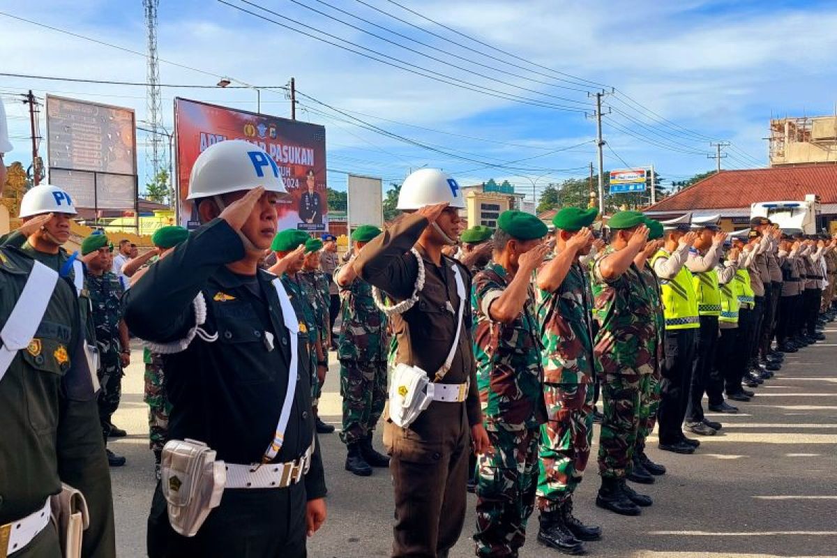 Polres Sorong terjunkan 31 personel pada operasi Mansinam 2024