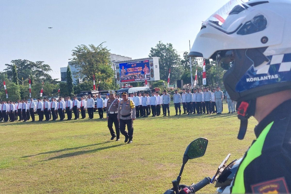 Tekan angka kecelakaan, Polda Kalteng gelar Operasi Patuh Telabang 2024