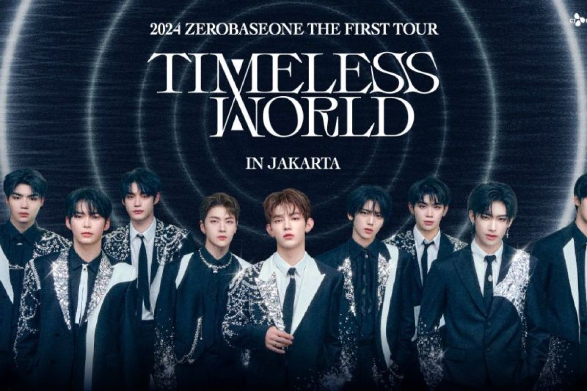 ZEROBASEONE siap sapa penggemar Indonesia di konser "Timeless World"