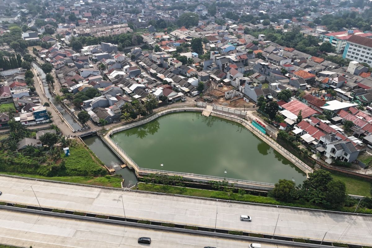 Atasi banjir, Pemkot Tangerang Selatan sudah bangun sembilan tandon