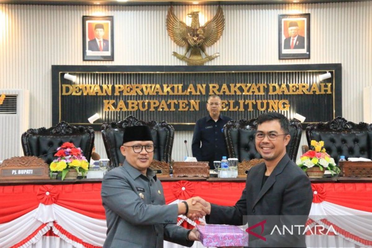 DPRD Belitung setujui LKPJ bupati Tahun Anggaran 2023