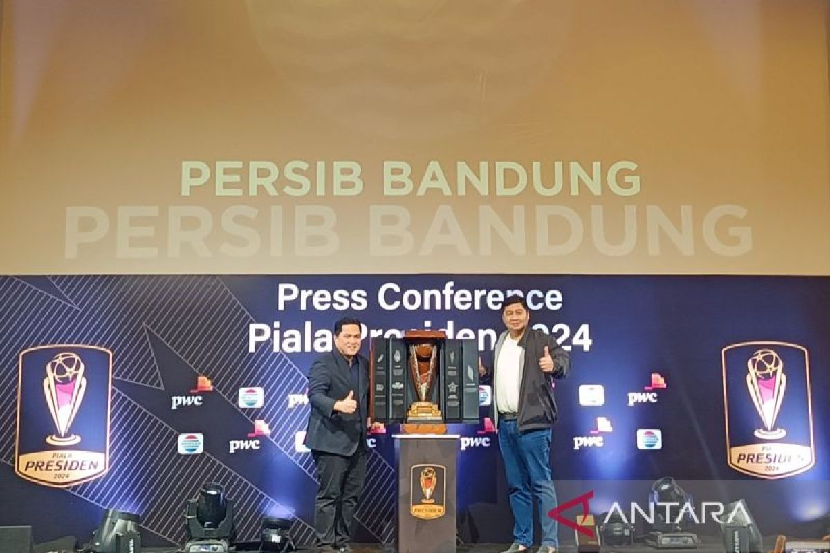 Jadwal Piala Presiden 2024: Delapan tim bersaing untuk gelar juara