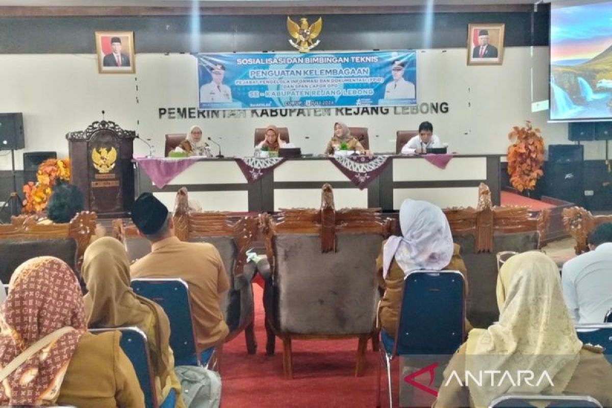 Diskominfo Rejang Lebong tingkatkan kemampuan kelembagaan PPID