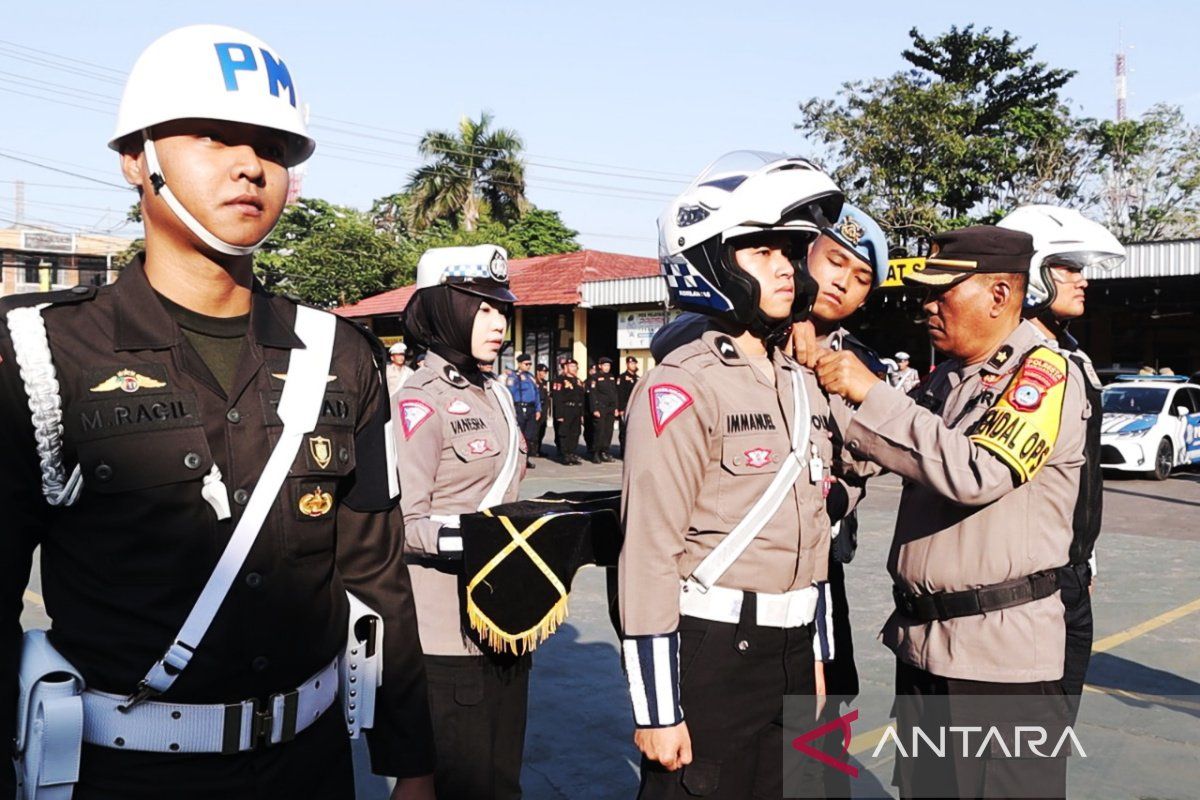 840 pengendara kena teguran selama Operasi Patuh Intan di Banjarmasin