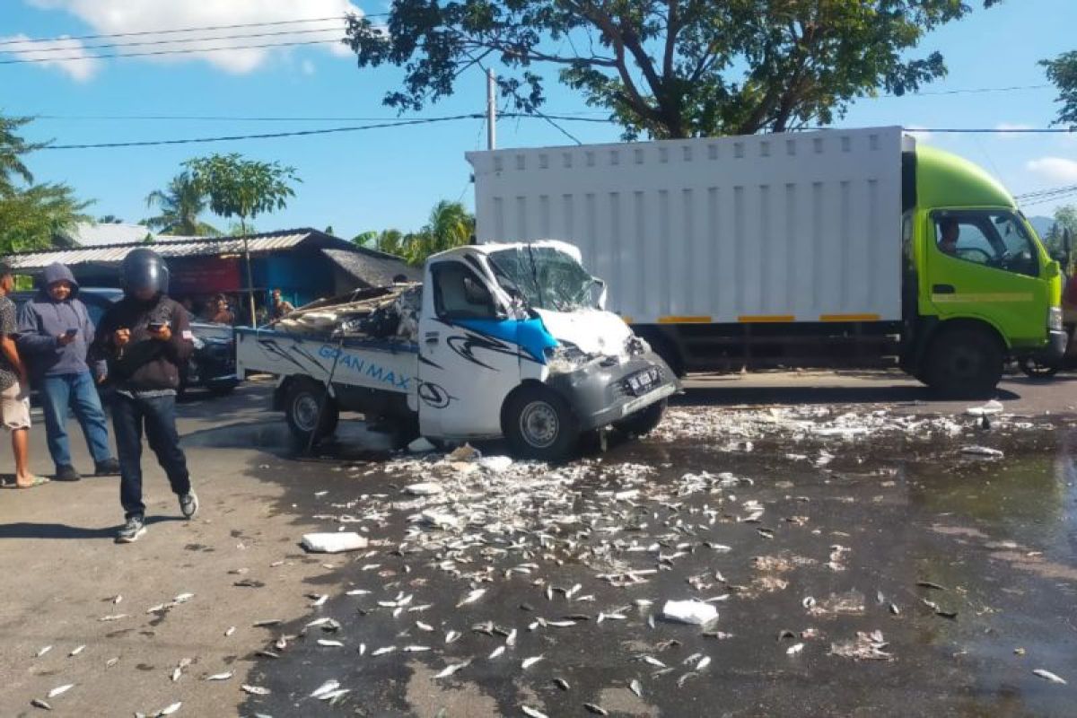 Tiga kendaraan kecelakaan beruntun di Bypass Bandara Lombok