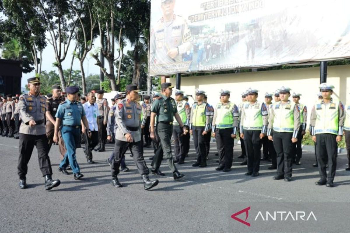 Polda Babel terjunkan 343 personel dalam Operasi Patuh Menumbing 2024