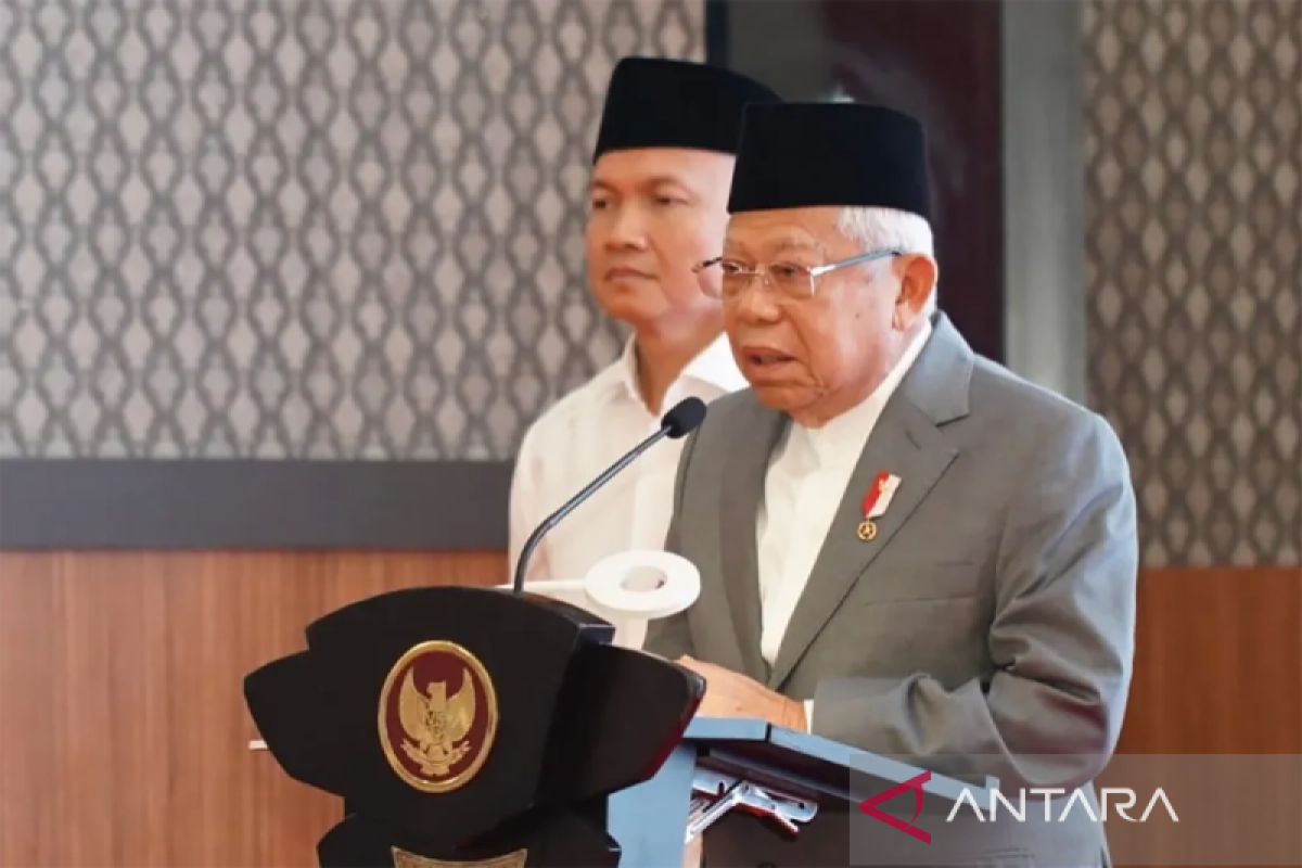 VP Amin officiates Tangerang's Kresek in Banten as santri village