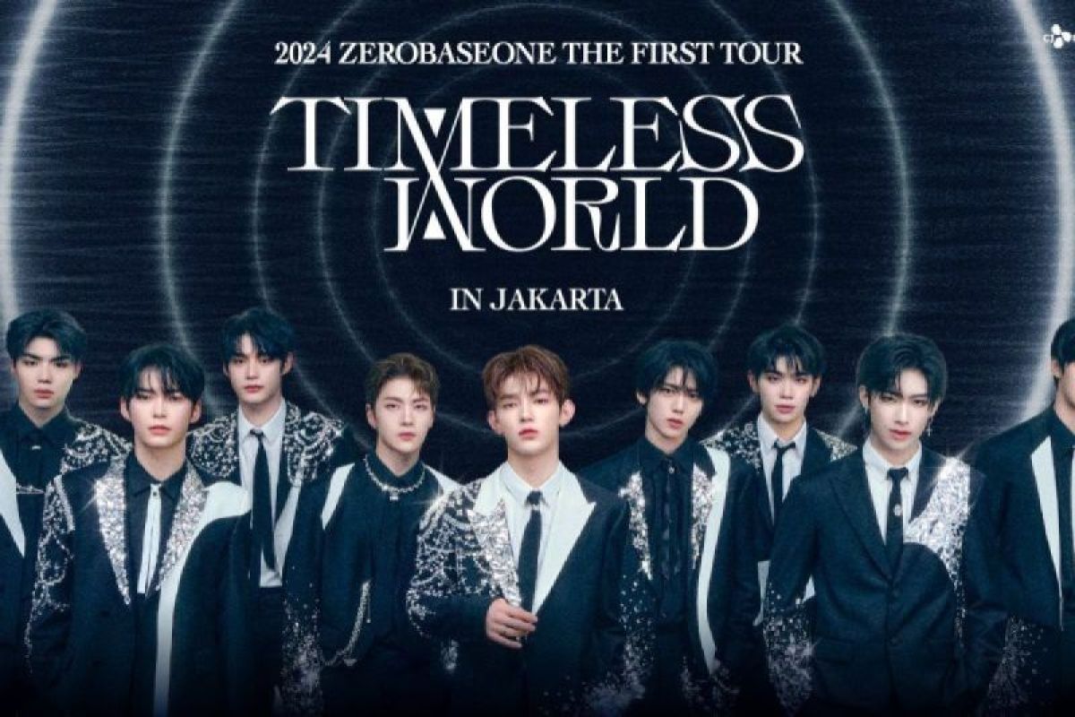 ZEROBASEONE siap sapa penggemar Indonesia di konser perdananya "Timeless World"