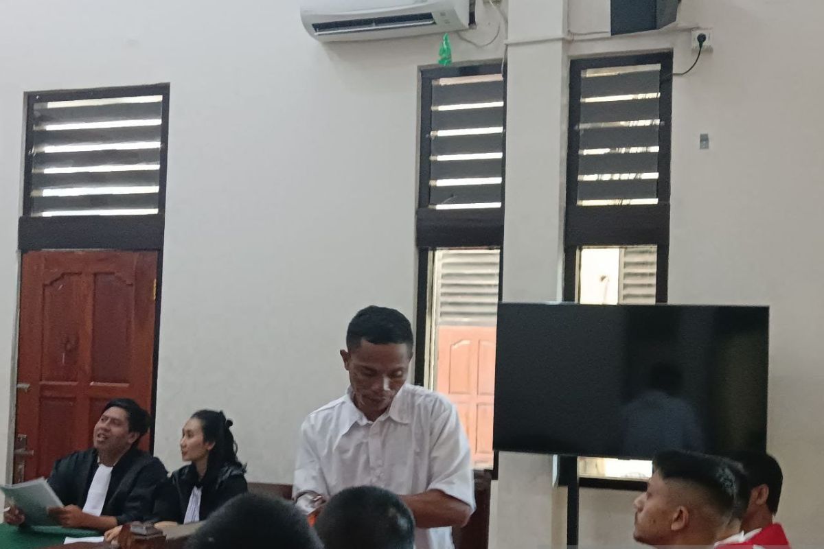 Terdakwa percobaan pembunuhan teman kerja di Kota Denpasar divonis empat tahun penjara