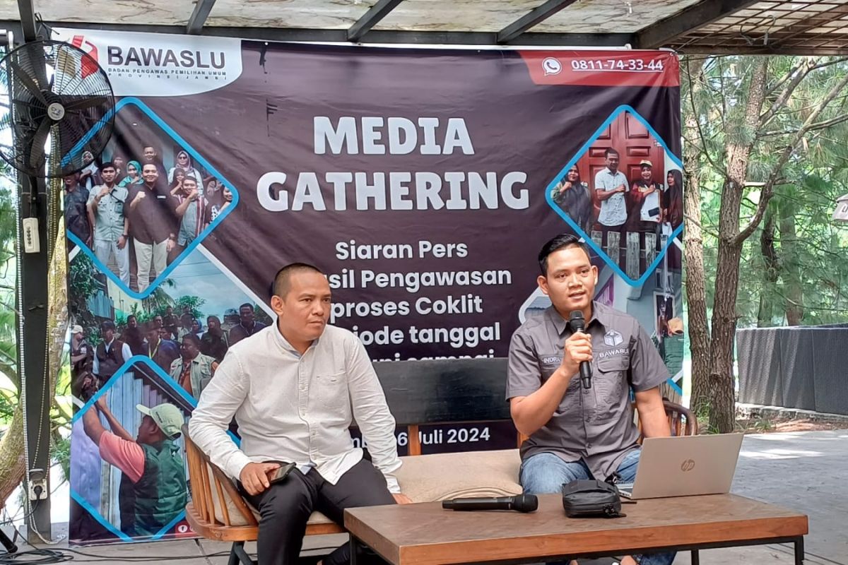 Bawaslu Jambi Temukan Pelanggaran Pantarlih Saat Coklit Pilkada 2024