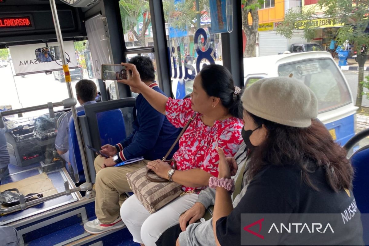 Uji coba TEMAN bus Balikpapan dihentikan untuk evaluasi