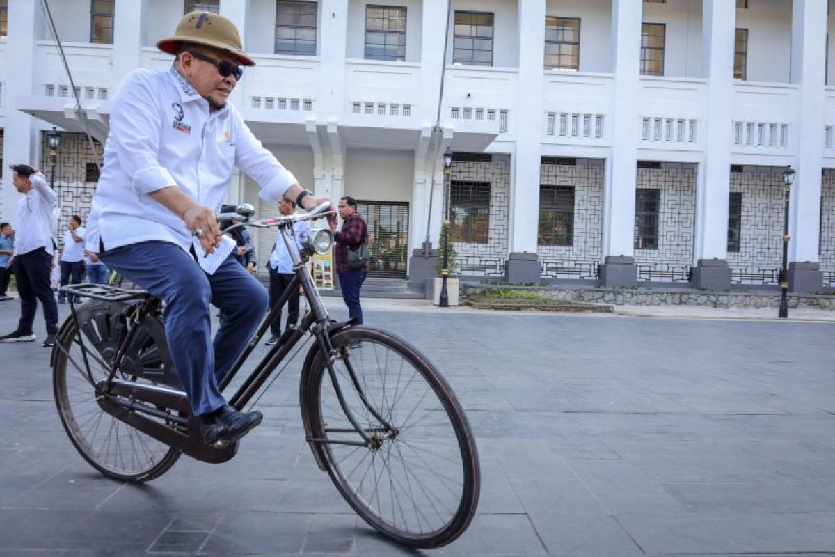 Ketua DPD RI terpukau Surabaya tempo dulu saat kunjungi Kota Lama