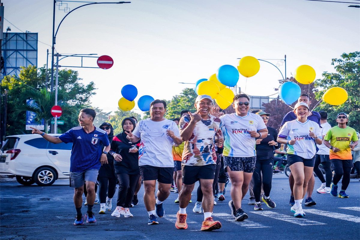 Purwokerto PLN Mobile Fun Run 2024, cara edukasi ekosistem kendaraan listrik