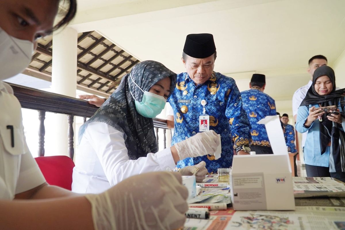 Pemprov Jambi tes urine seluruh pejabat cegah penggunaan narkoba