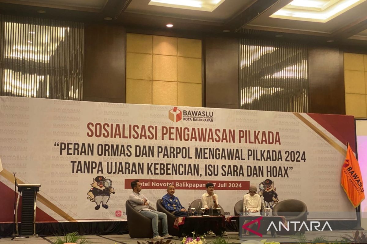 Bawaslu Balikpapan ajak Ormas aktif lakukan pengawasan Pilkada