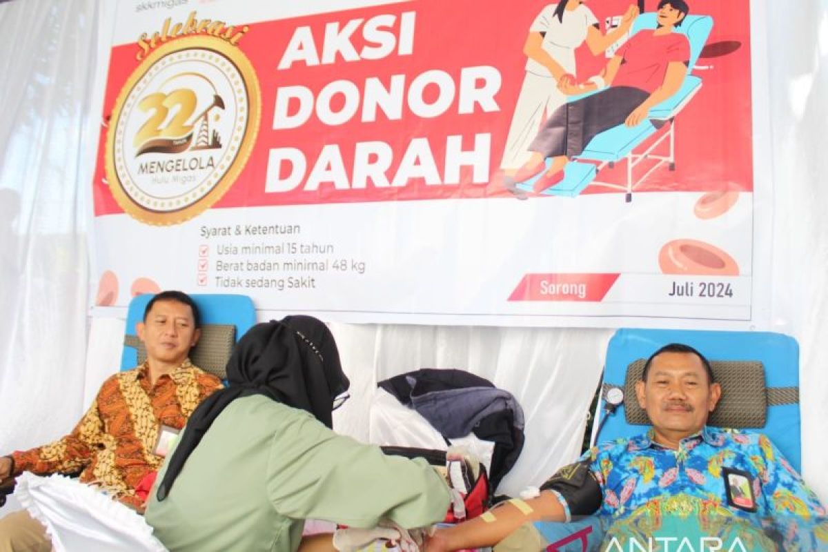 SKK Migas-PWI gelar donor darah penuhi kebutuhan masyarakat