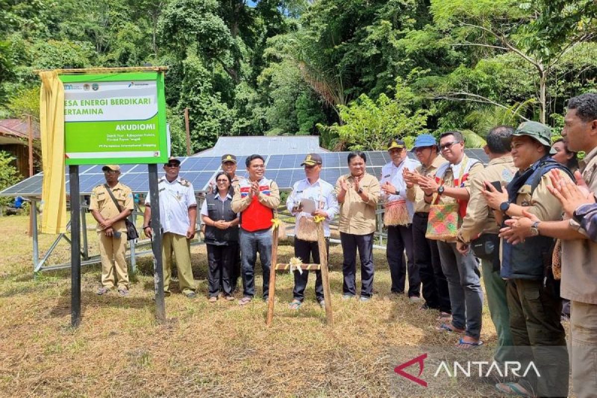 Pertamina Foundation-TNTC bentuk desa energi berdikari di Nabire