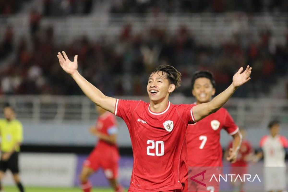 Timnas U-19 cukur Filipina 4-0 di babak pertama