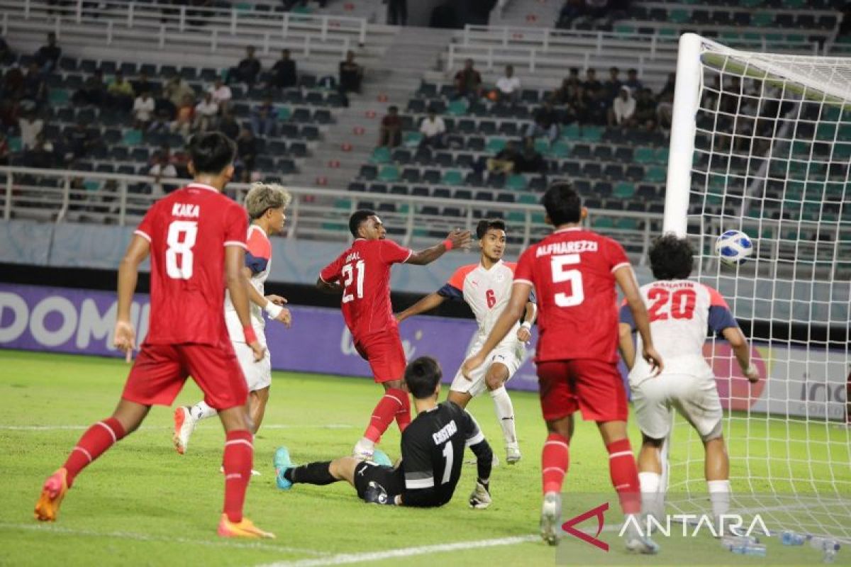 Piala AFF U-19 - Indonesia gunduli Filipina 6-0