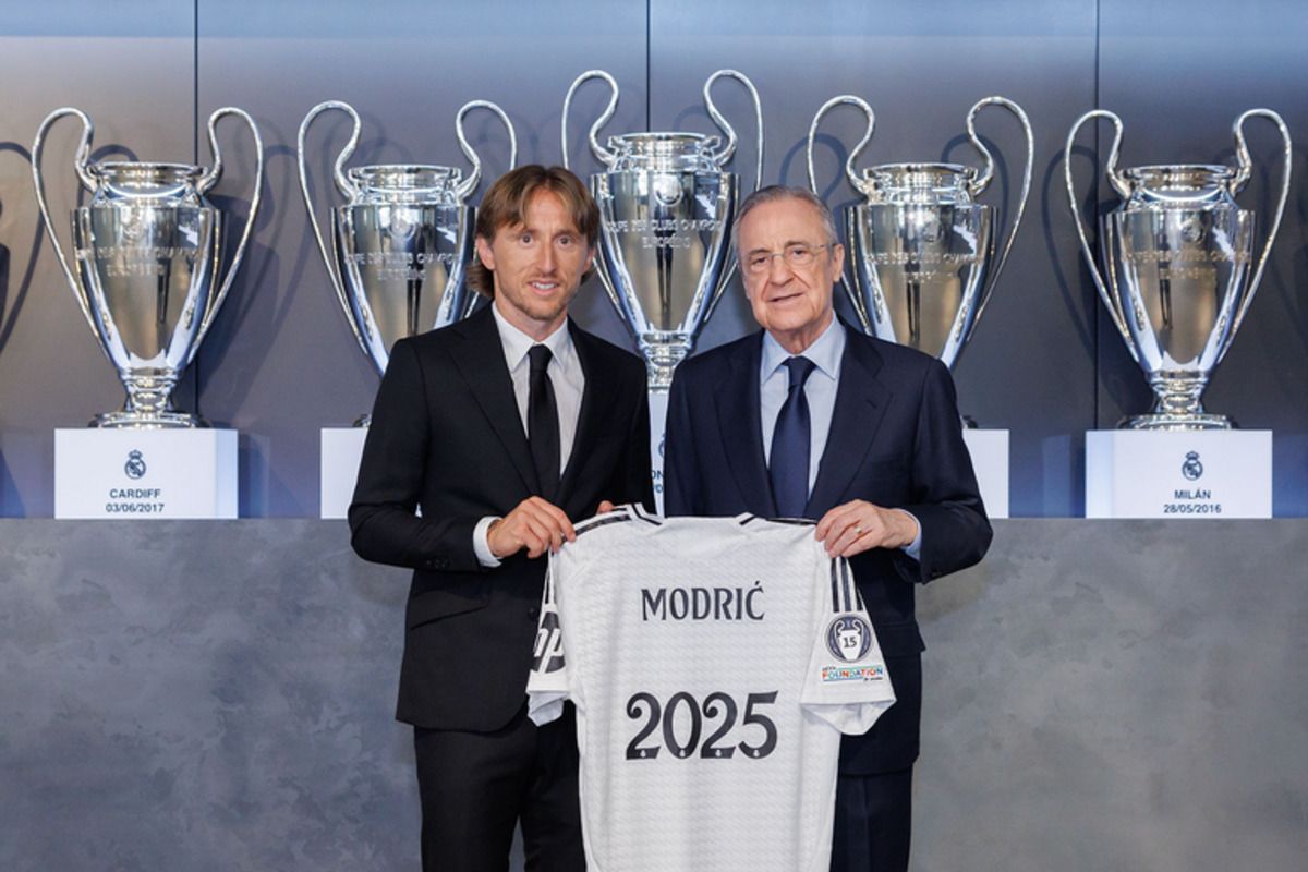 Real Madrid perpanjang kontrak Luka Modric hingga 2025