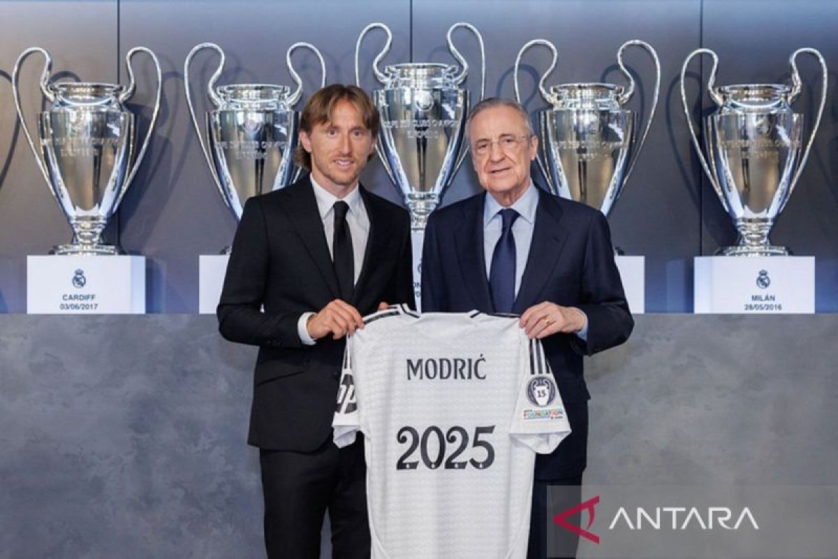 Luka Modric jadi pemain dengan trofi terbanyak di Real Madrid