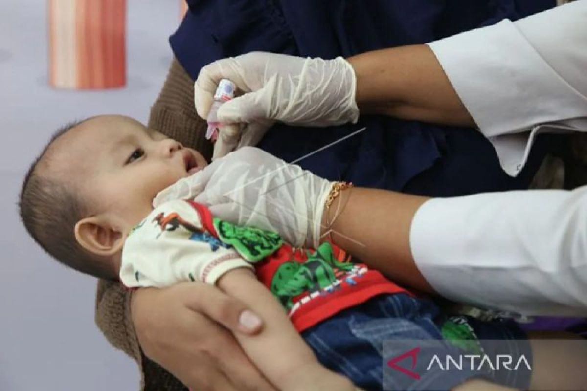 Capaian imunisasi vaksin polio di Aceh masih rendah, baru diterima 3,9 ribu bayi