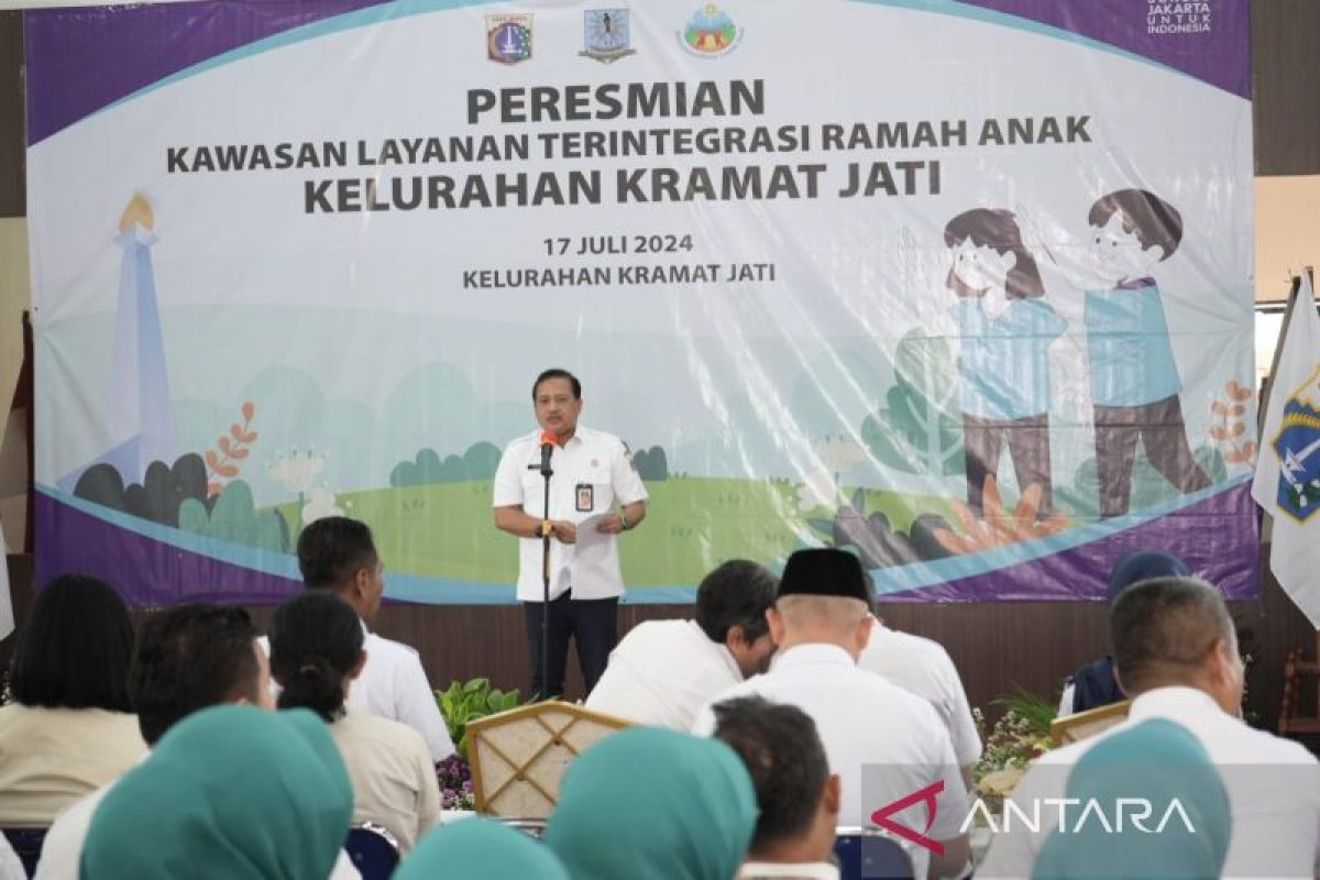 Pemkot Jaktim miliki Kawasan Terintegrasi Ramah Anak di Kramat Jati