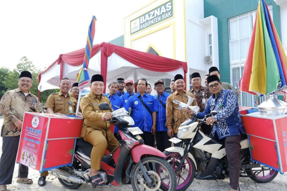 Baznas Siak targetkan 250 gerobak bakso disalurkan selama 2024