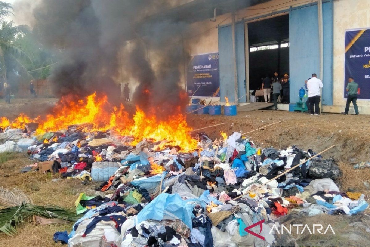 BC Teluk Nibung musnahkan barang bukti hasil penindakan, nilainya fantastis