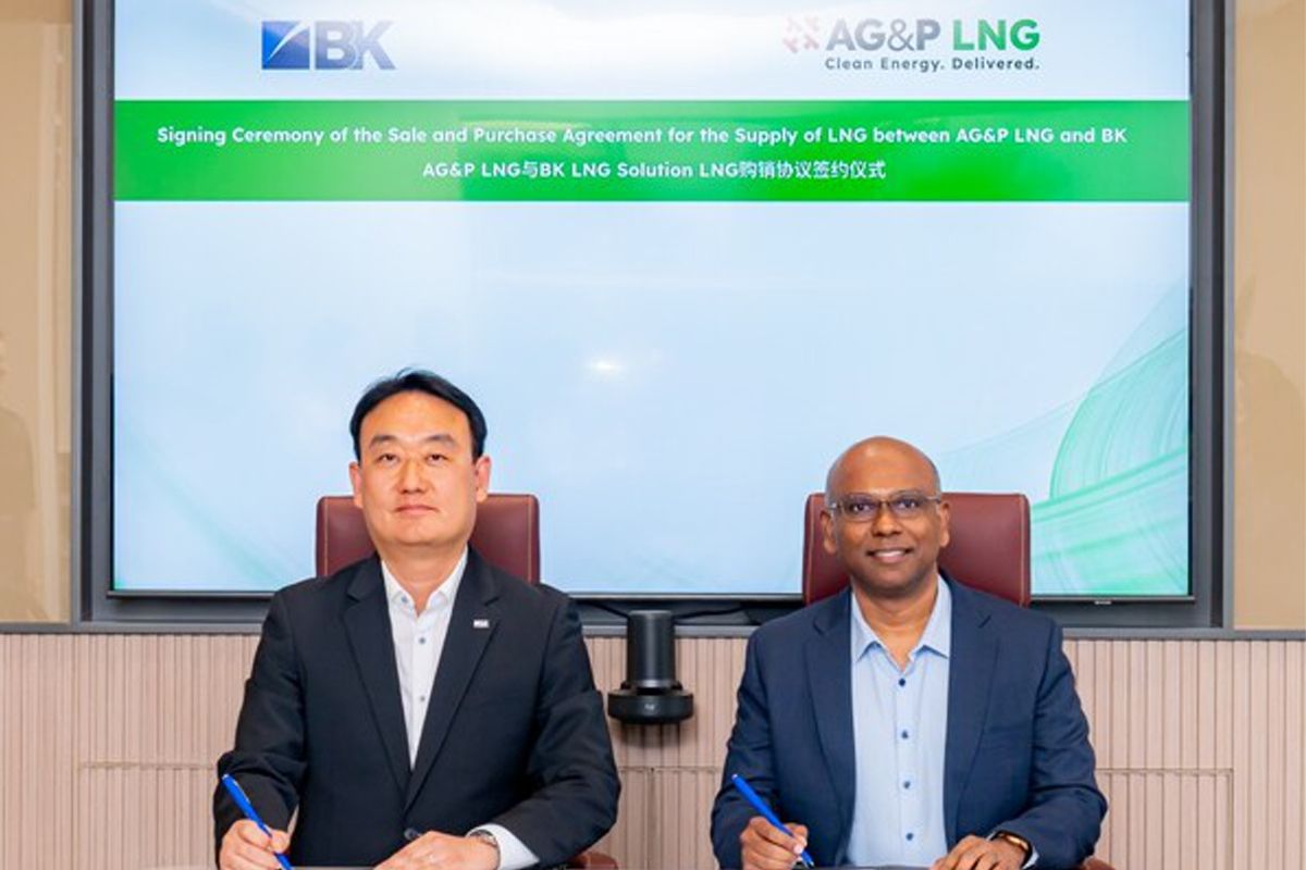 AG&P LNG and BK LNG Solution Signs Landmark Agreement Bringing BKLS's First LNG Spot Cargo into China