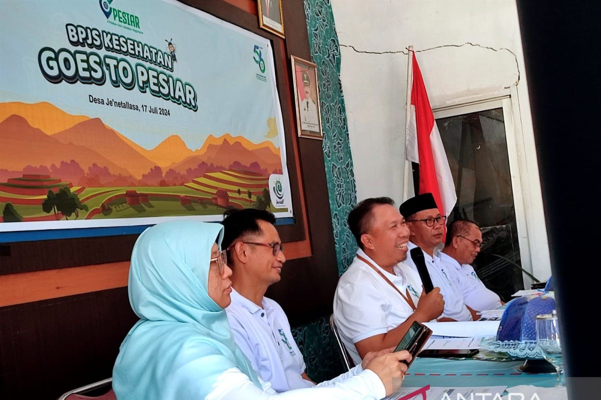 BPJS Kesehatan luncurkan program Pesiar tiga desa di Gowa