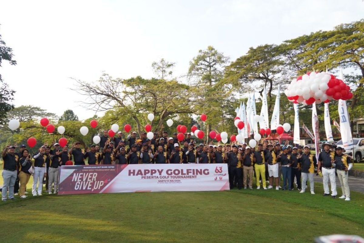 Bank Jatim selenggarakan Open Golf Turnament sambut HUT ke-63