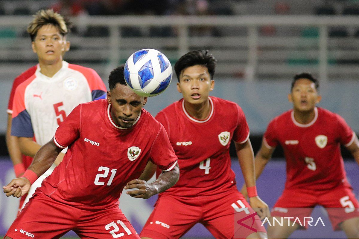 Timnas Indonesia U-19 bekuk Filipina enam gol tanpa balas