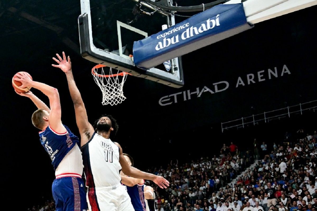 AS kalahkan Serbia 105-79 di laga uji coba Olimpiade