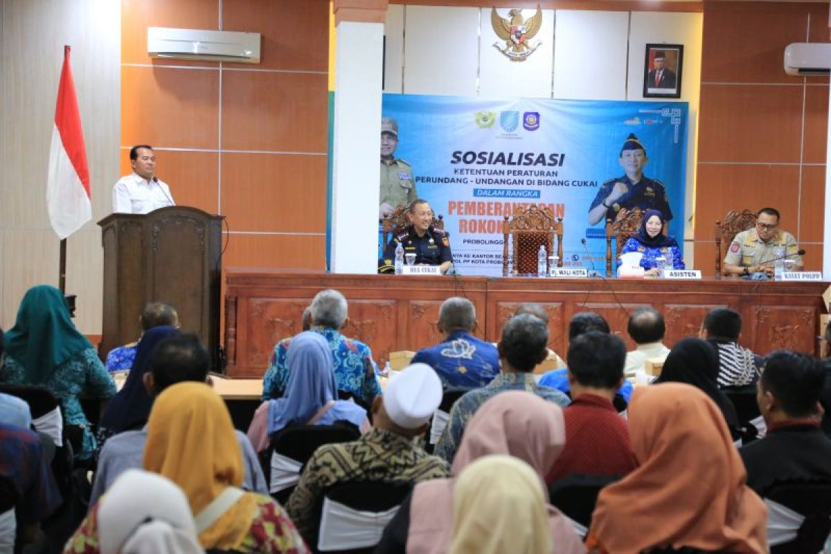 Pemkot Probolinggo kuatkan edukasi tentang upaya pemberantasan rokok ilegal