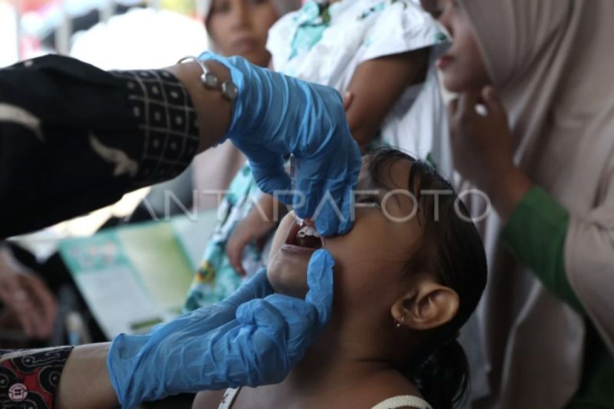 Mukomuko targetkan vaksinasi polio bagi 23.327 anak dalam Pekan Imunisasi Nasional 2024