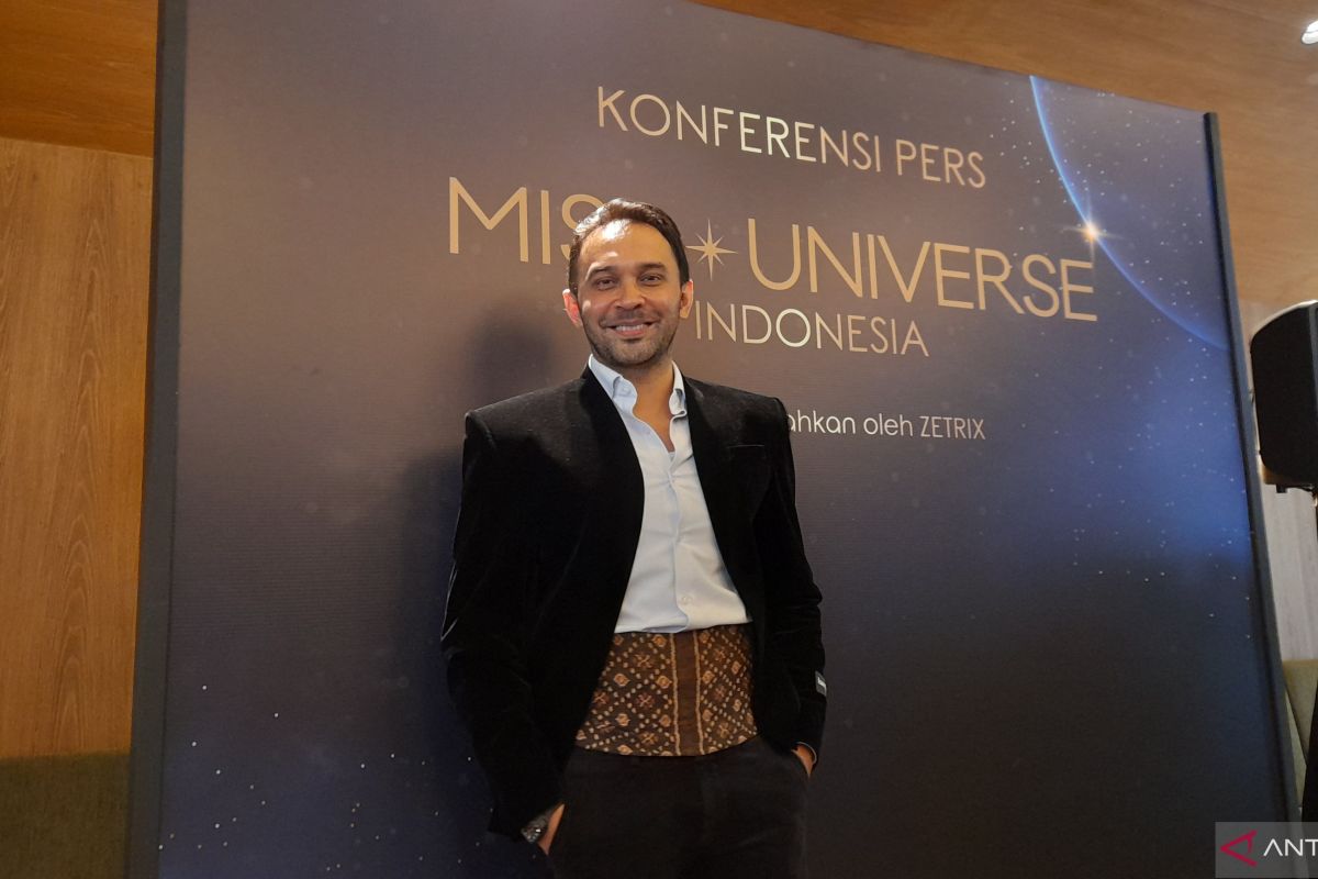 Jordan Zacky jadi direktur nasional Miss Universe Indonesia 2024