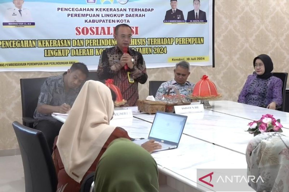 Pemkot Kendari sosialisasi pencegahan kekerasan terhadap perempuan dan anak