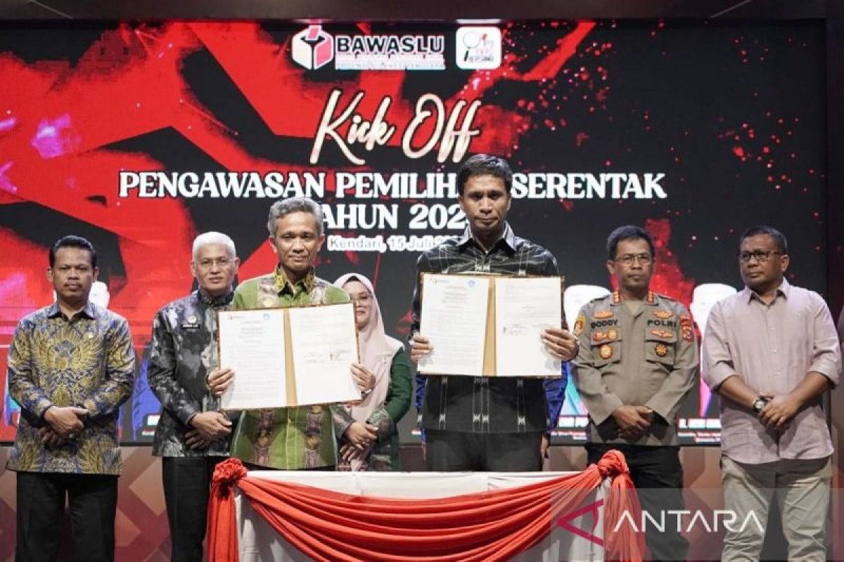 Bawaslu Sultra libatkan siswa perluas pengawasan partisipatif Pilkada 2024