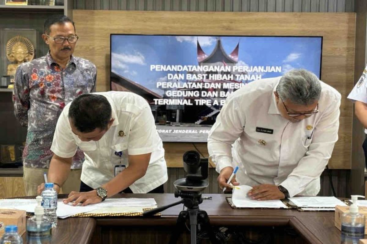 Kemenhub komitmen optimalkan Terminal Tipe A Bareh Solok usai jadi BMN