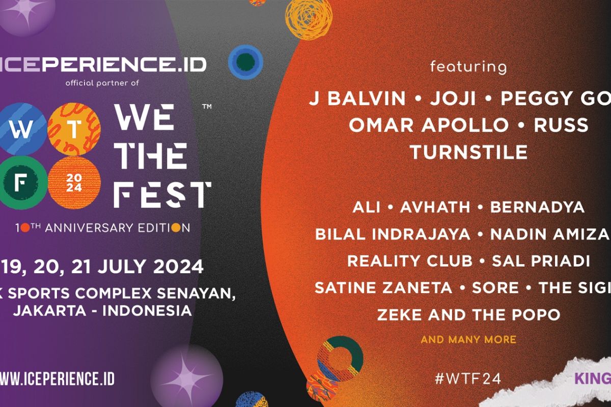 We The Fest 2024 hadirkan The LAndmark by Iceperience.id - ANTARA News