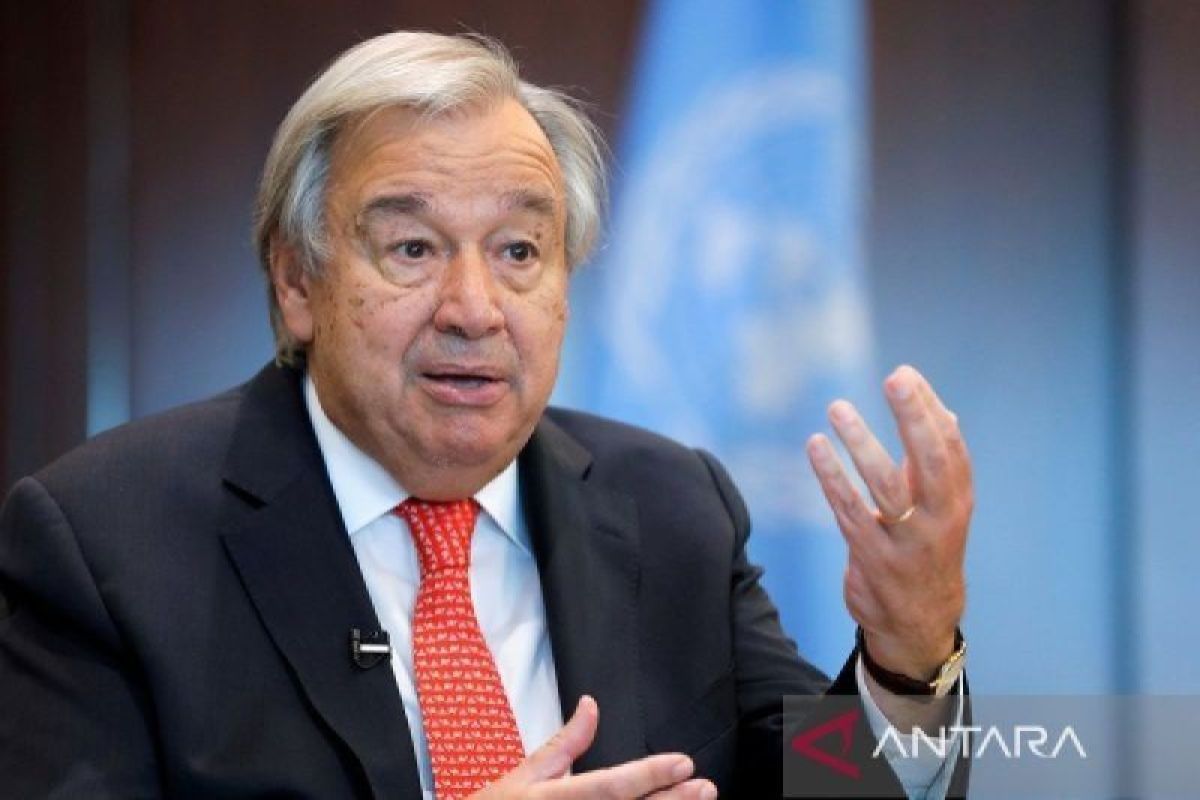 Sekjen PBB Antonio Guterres soroti krisis kemanusiaan di Gaza dan tegaskan kembali solusi dua negara