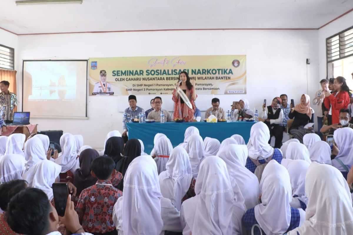 Pemkab Serang gandeng GNB beri edukasi pencegahan narkoba pada siswa