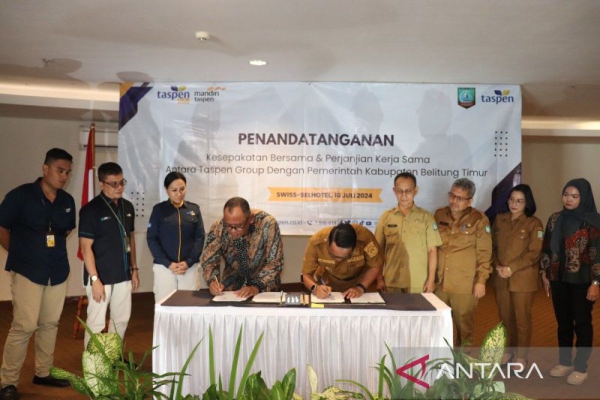 Taspen Life-Belitung Timur kerja sama pengelolaan asuransi jiwa