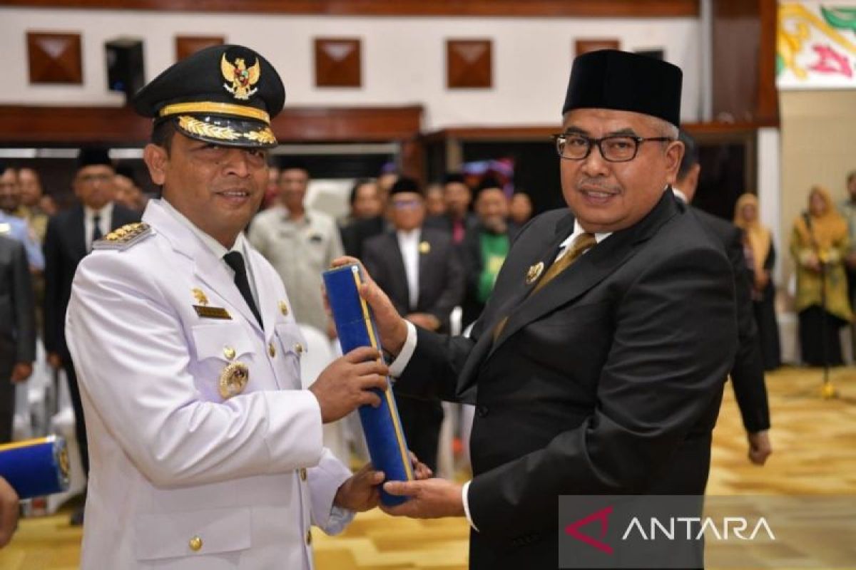 Andri Nourman resmi ganti Reza Fahlevi sebagai Pj Wali Kota Sabang