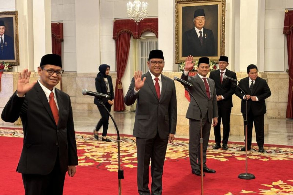 Presiden lantik bendahara umum Gerindra sebagai Wamenkeu II